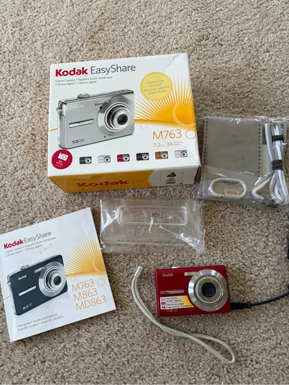Kodak easy share M763 digital camera